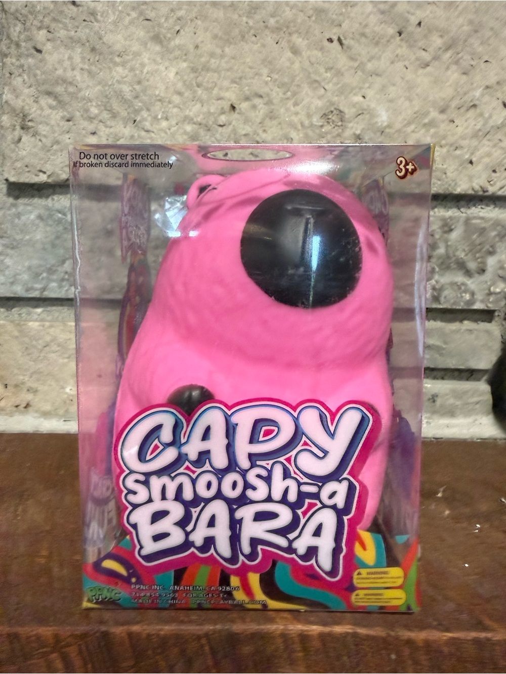 Smoosh-a-Bara Pink Squishy